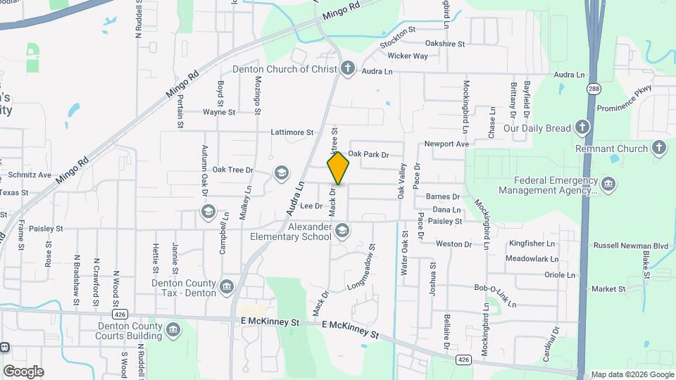 1014 Mack Pl Map and Location Details