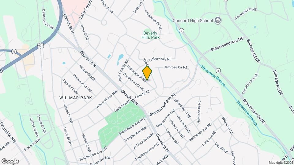 528 Hillandale St NE Map and Location Details