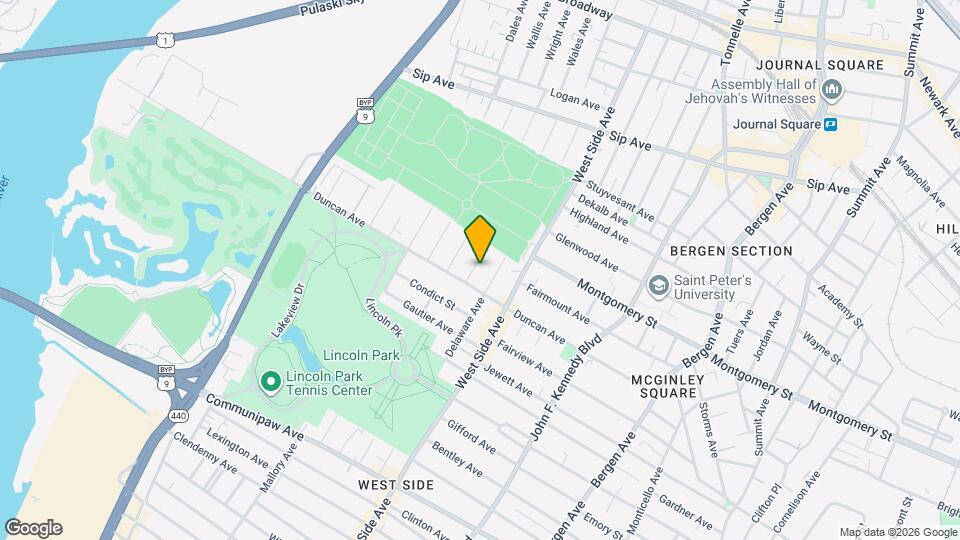 204 Olean Ave Map and Location Details