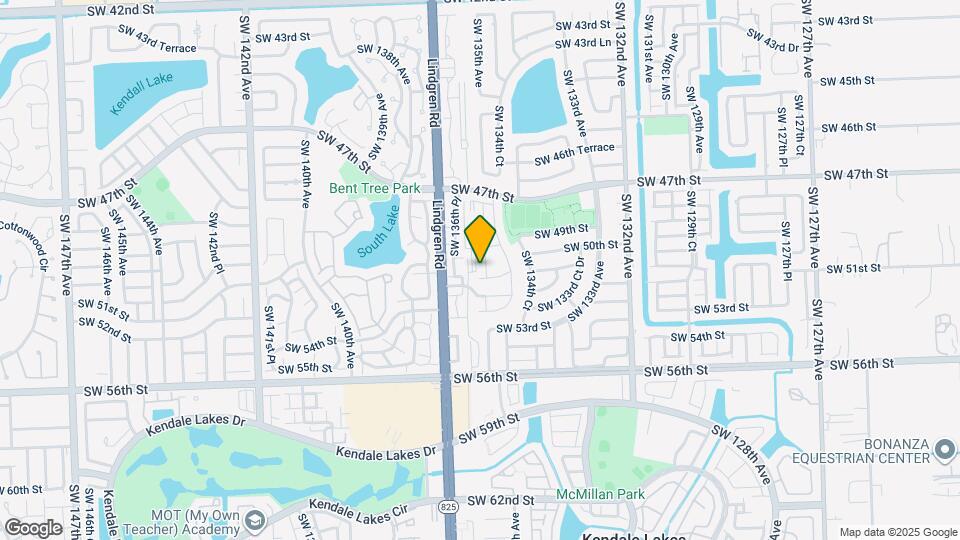 4848 SW 135th Pl Map and Location Details