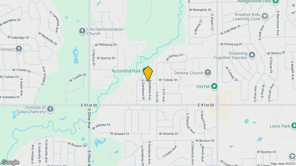 1804 S Gardenia Ave Map and Location Details