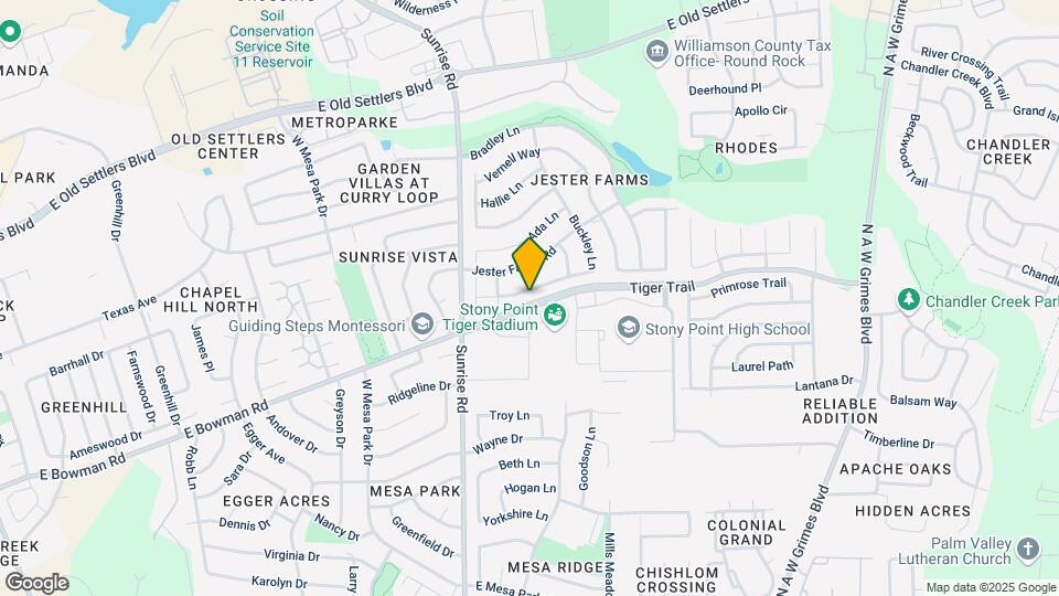 2012 Buckley Ln Map and Location Details