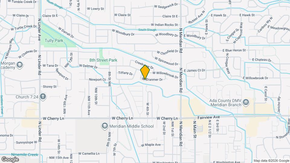 395 W Cranmer Dr Map and Location Details