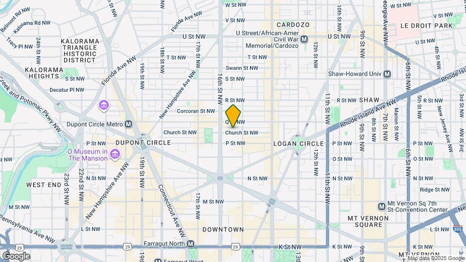 1519 Church St NW Map and Location Details