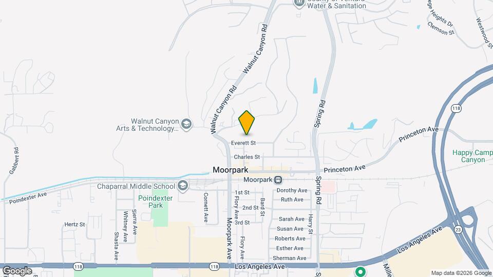 111 Everett St Map and Location Details