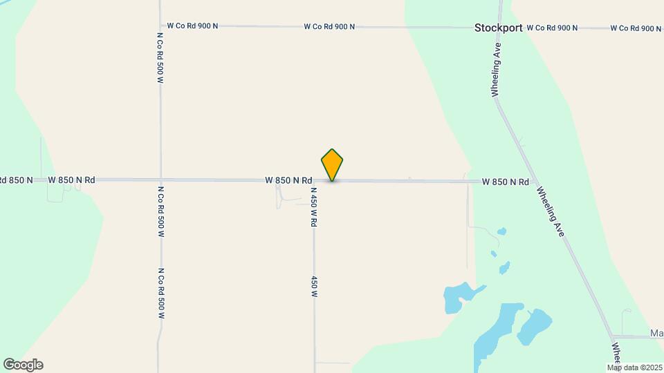 7201 W Co Rd 850 N Mapa y Detalles de la Ubicación