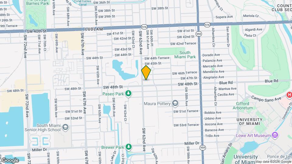 6130 SW 47th St Map and Location Details