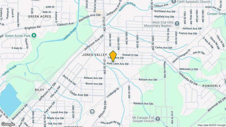 2329 30th St SW Map and Location Details
