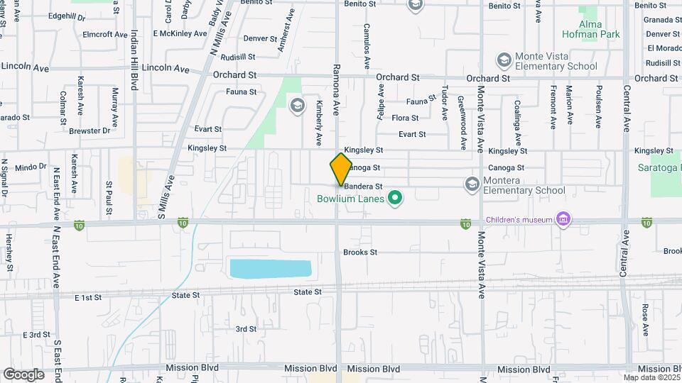 4502 Donner Ct Map and Location Details