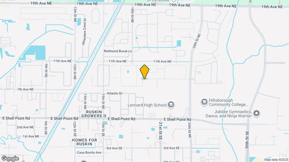 1616 Broad Winged Hawk Dr Mapa y Detalles de la Ubicación