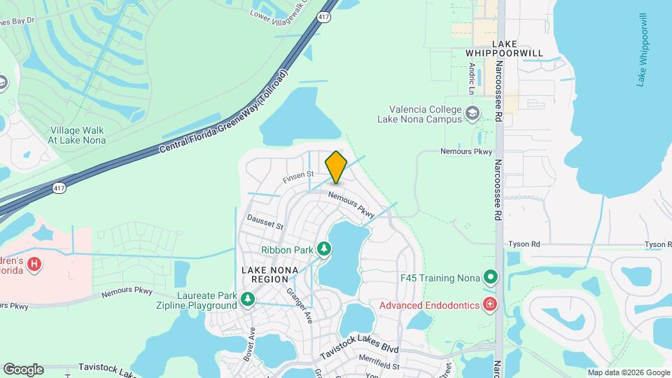 8451 Nemours Pkwy Map and Location Details