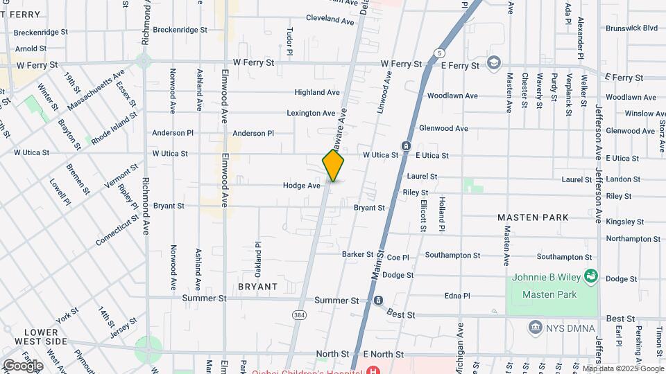 949 Delaware Ave Map and Location Details