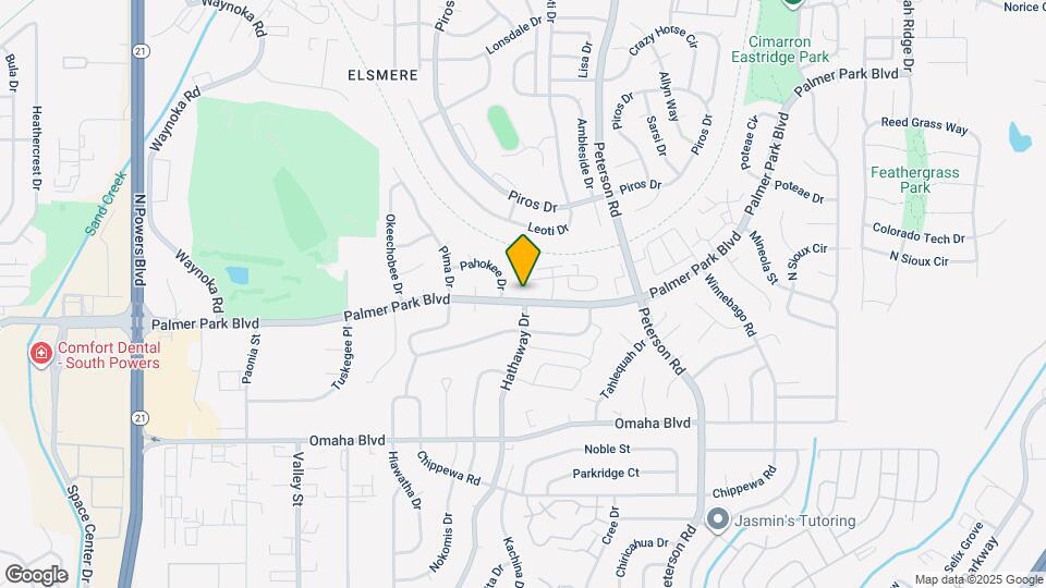 6611 Pahokee Ct Map and Location Details