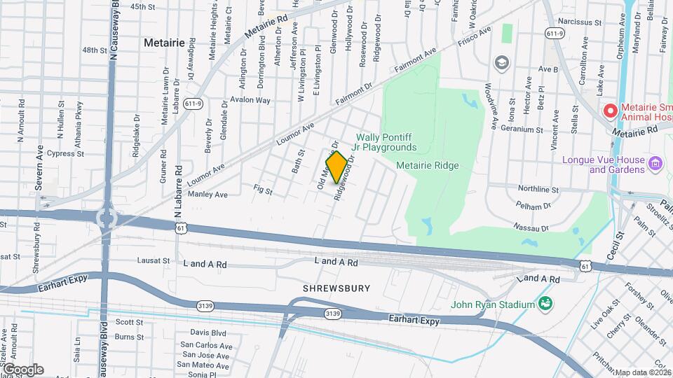 916 Ridgewood Dr Map and Location Details