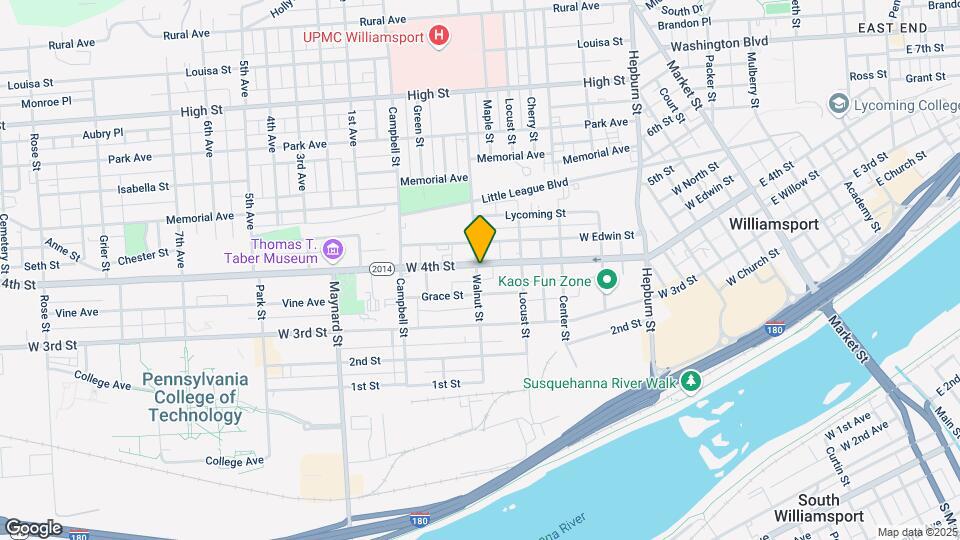 639 W 4th St Mapa y Detalles de la Ubicación