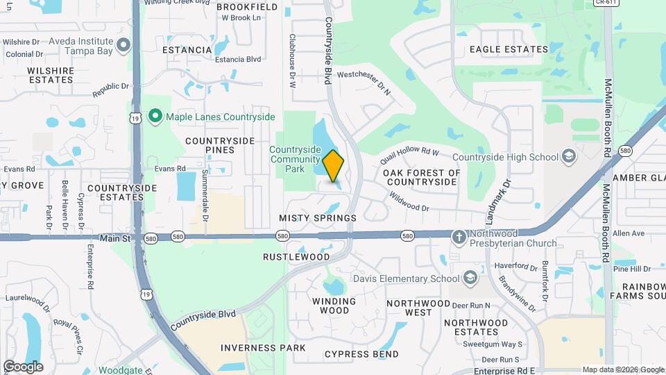 2656 Sabal Springs Dr Mapa y Detalles de la Ubicación