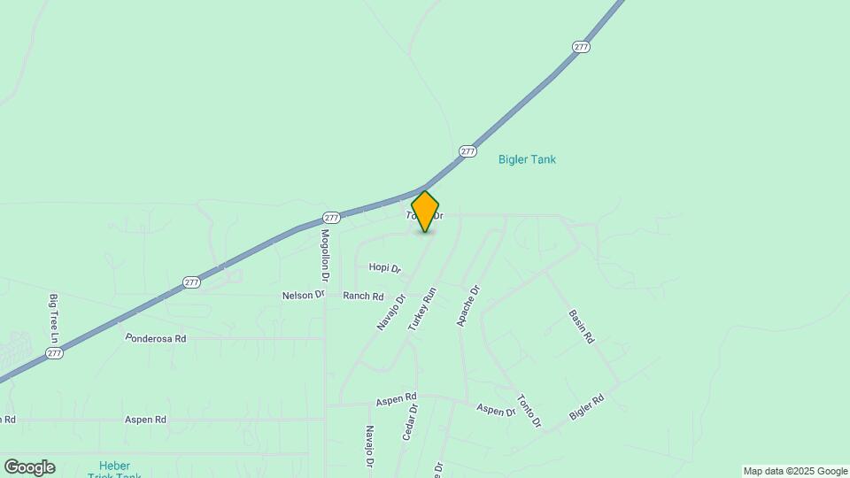 3396 Navajo Dr Map and Location Details