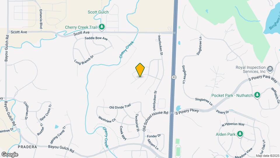 6530 Coldwater Dr Map and Location Details