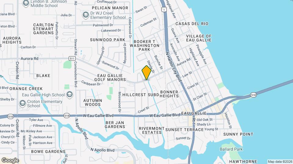 1601 Virginia Dr Map and Location Details