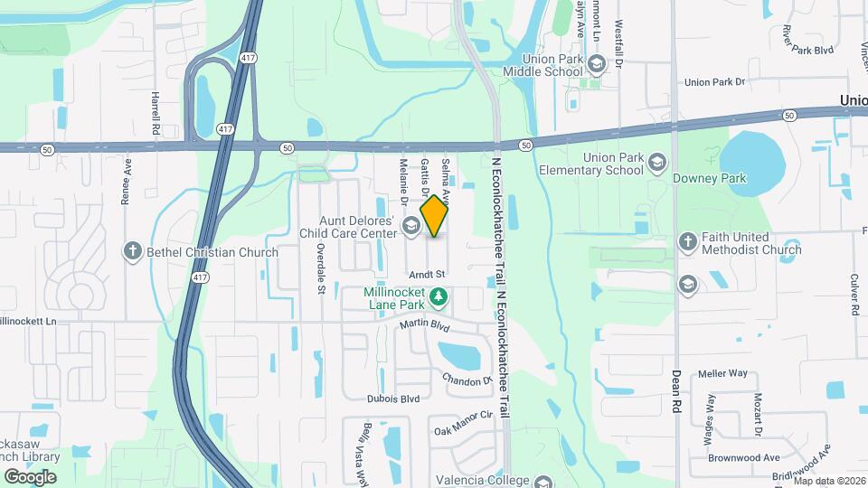 1405 Gattis Dr Map and Location Details