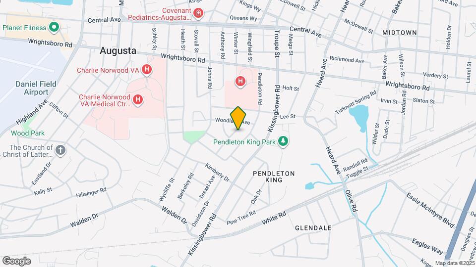 1606 Winter St Map and Location Details