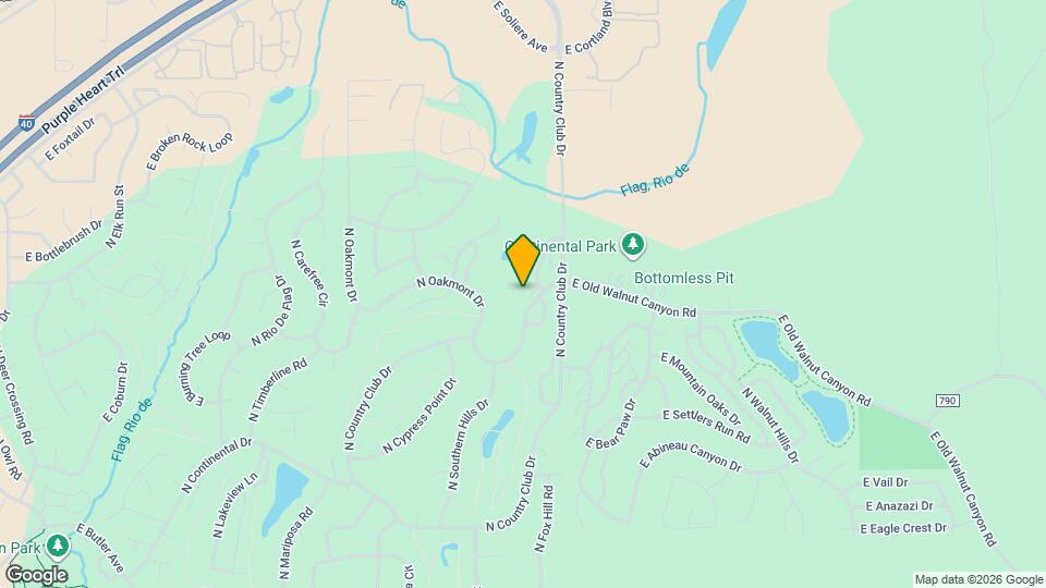 2747 N Fairview Dr Map and Location Details