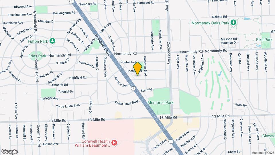 3602 Ravena Ave Map and Location Details