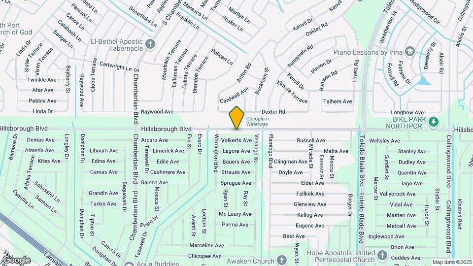 16459 Hillsborough Blvd Map and Location Details
