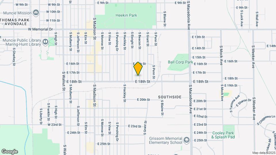 2415 S Beacon St Map and Location Details