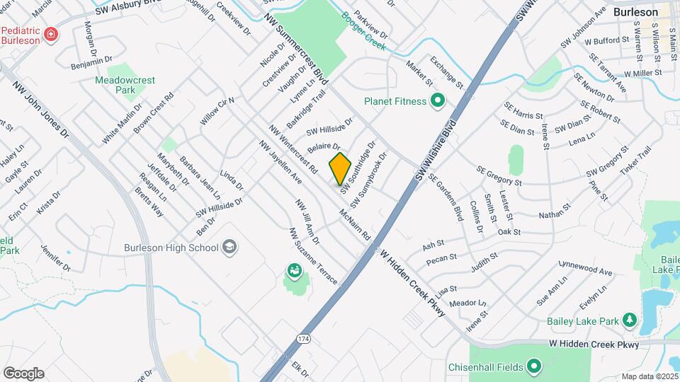 832 SW Southridge Dr Map and Location Details