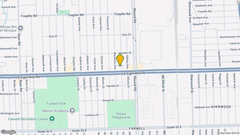 20735 Syracuse Ave Map and Location Details