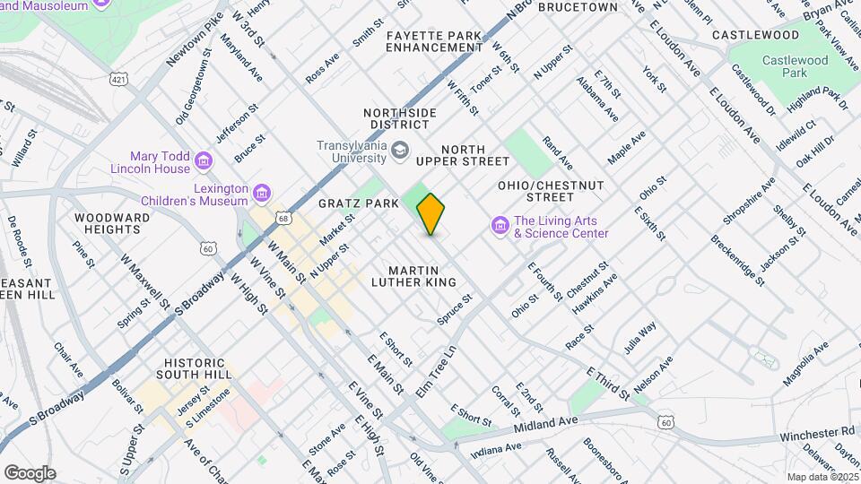 132 E 3rd St Map and Location Details