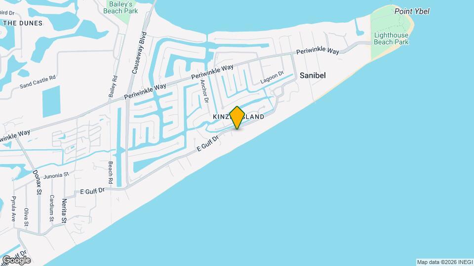 555 E Gulf Dr Mapa y Detalles de la Ubicación