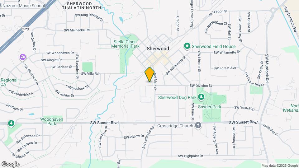 16015 SW Division St Map and Location Details