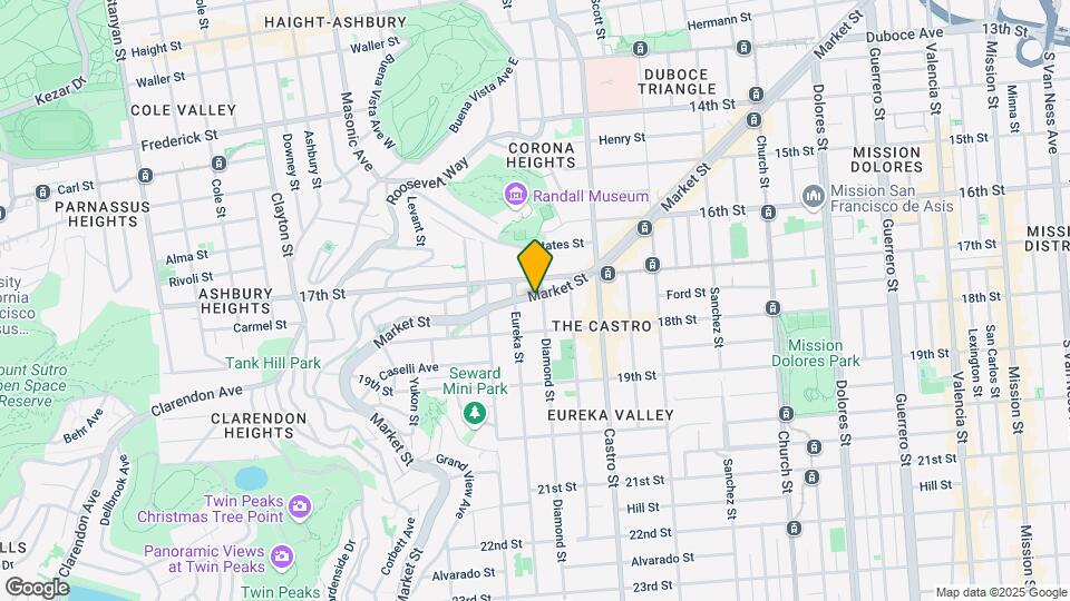 2605 Market St Map and Location Details