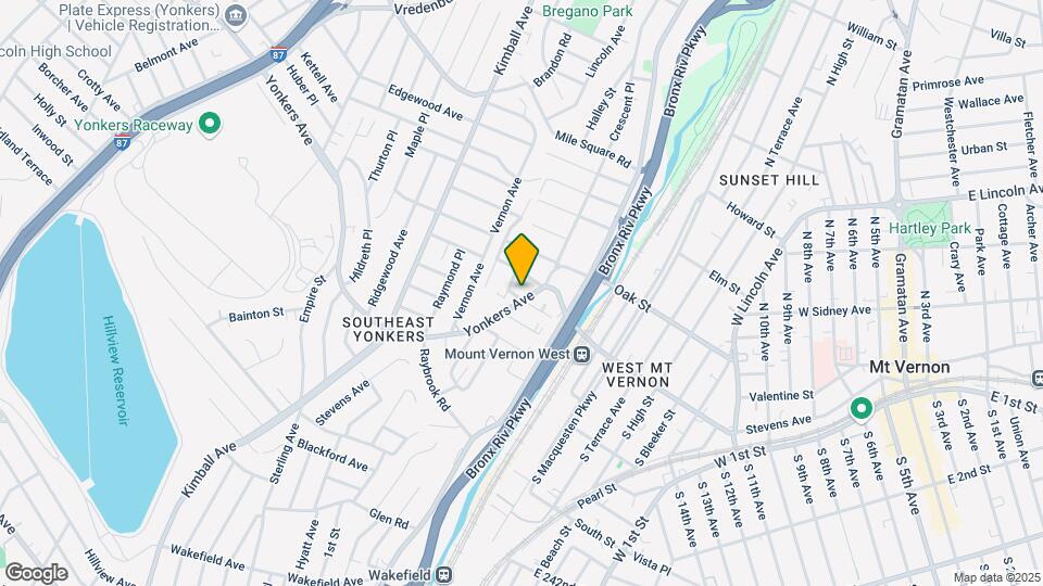 1179-1185 Yonkers Ave Mapa y Detalles de la Ubicación