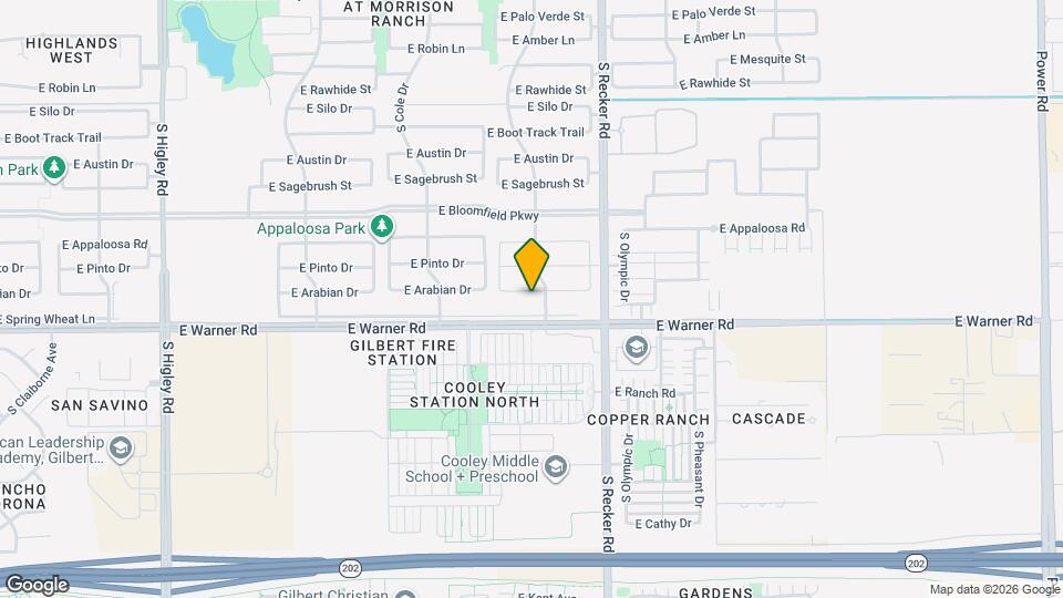 3869 E Arabian Dr Map and Location Details