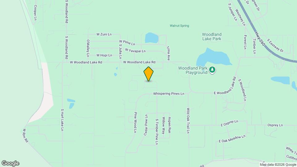 574 Walnut Creek Loop Map and Location Details