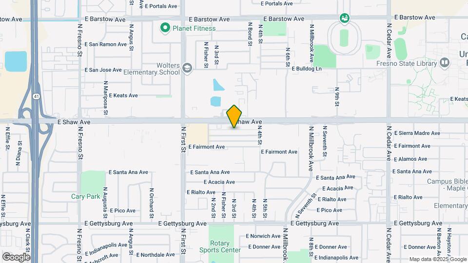 3349 E Sierra Madre Ave Map and Location Details