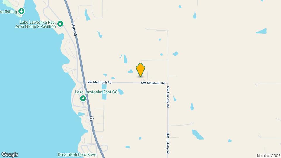 5216 NW McIntosh Rd Map and Location Details