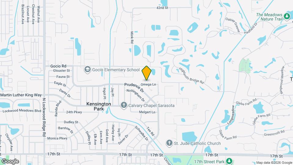 3925 Omega Ln Map and Location Details