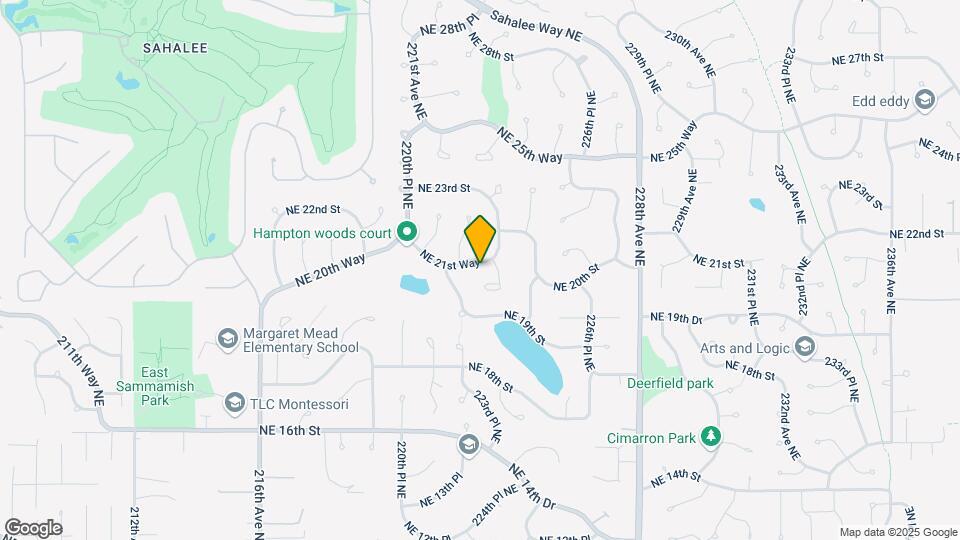 22229 NE 21st Way Map and Location Details