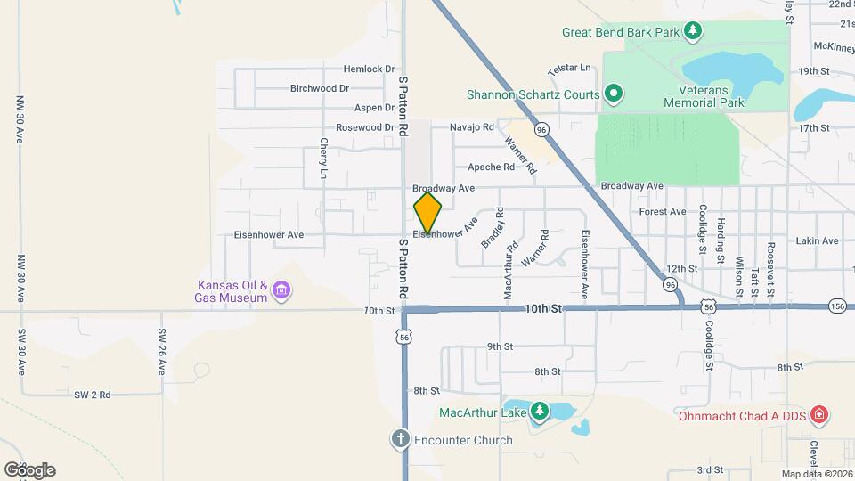 5621 Eisenhower Ave Map and Location Details