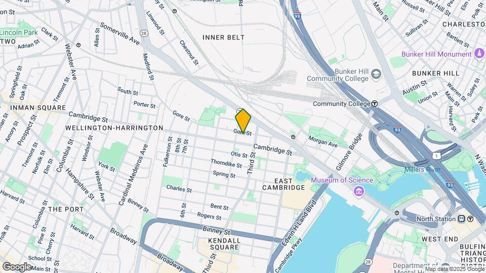 68 Gore St Mapa y Detalles de la Ubicación