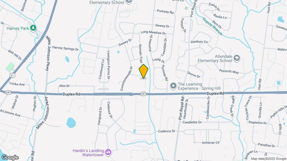 3058 Romain Trail Map and Location Details