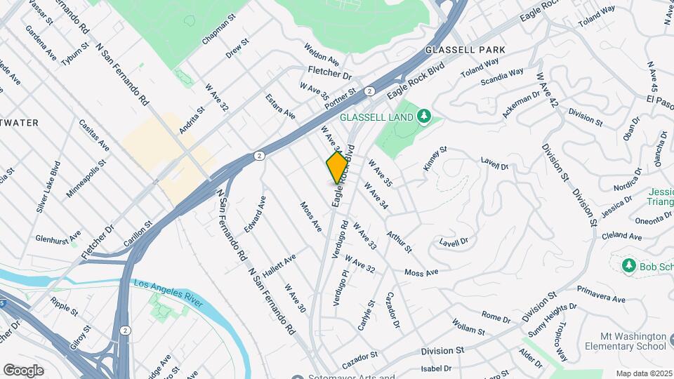 3333 Eagle Rock Blvd, Unit 3333 Apt #1 Map and Location Details