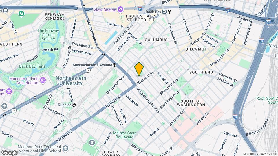 189 W Springfield St Mapa y Detalles de la Ubicación