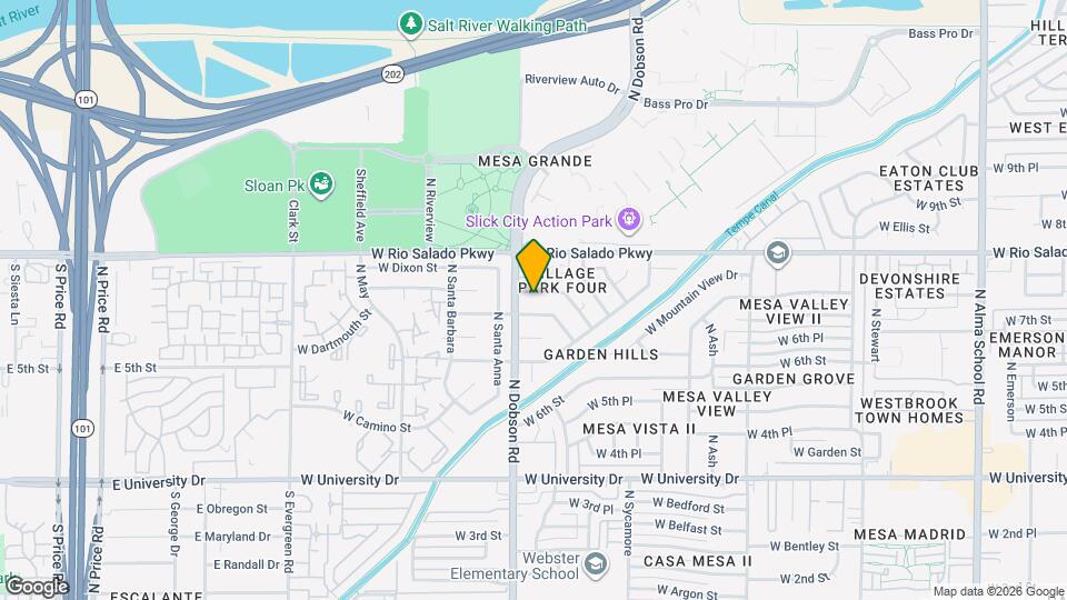 1943 W Devonshire St Map and Location Details