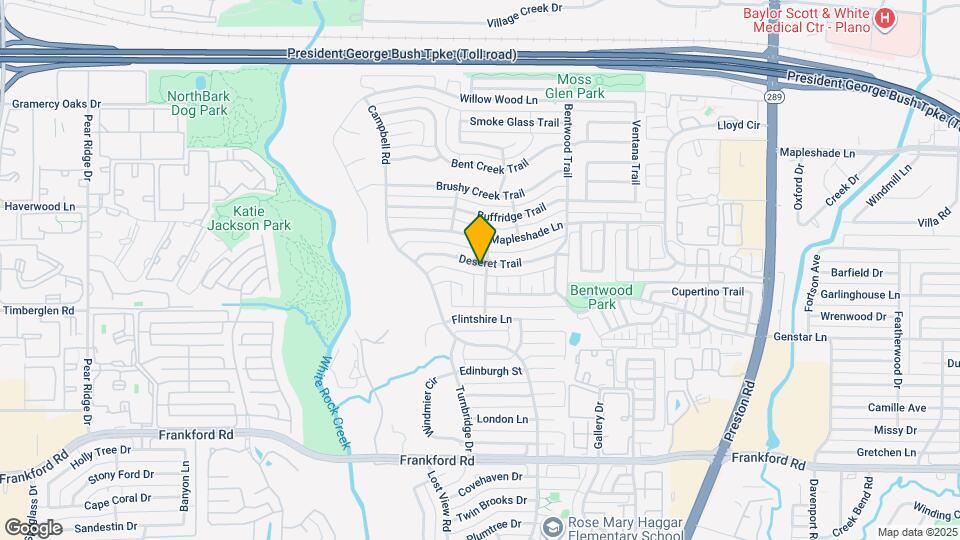 5738 Deseret Trail Map and Location Details