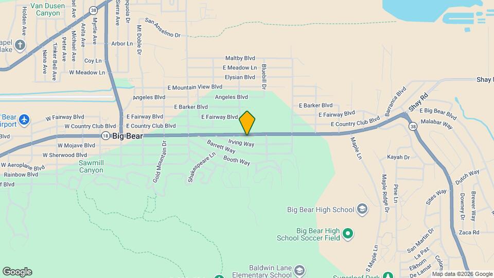 624 E Big Bear Blvd Mapa y Detalles de la Ubicación